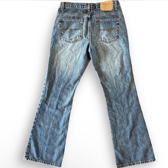 Vintage blue American Eagle wide leg jeans - Picture 3 of 6